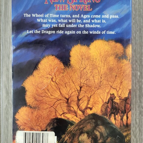 New Spring The Wheel of Time By Robert Jordan Hardcover 1st Edition 1st Printing - Picture 3 of 12